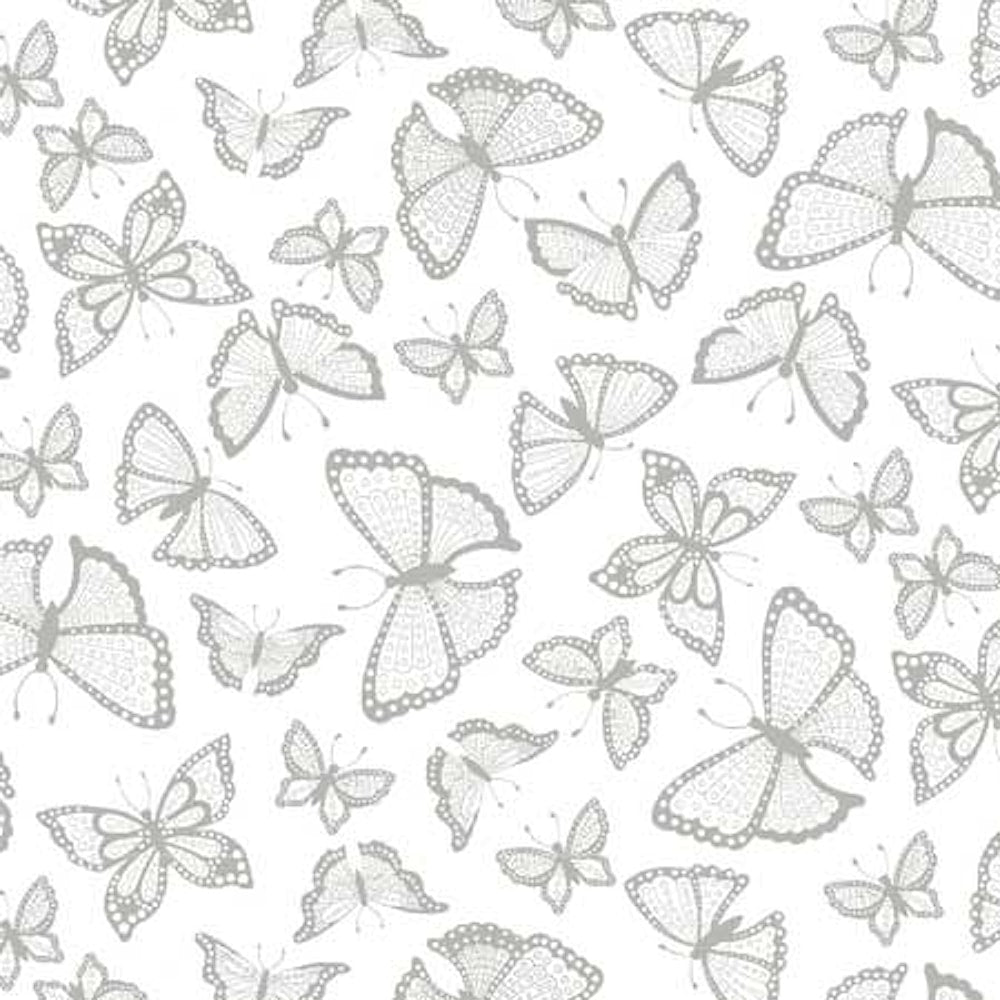 Quilters Flour - White Butterflies
