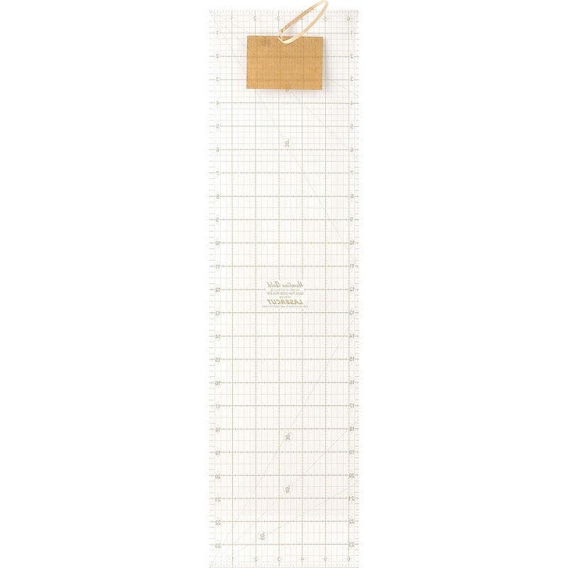 Hemline Gold Quilt Ruler 24" x 6-1/2" - Licence To Quilt