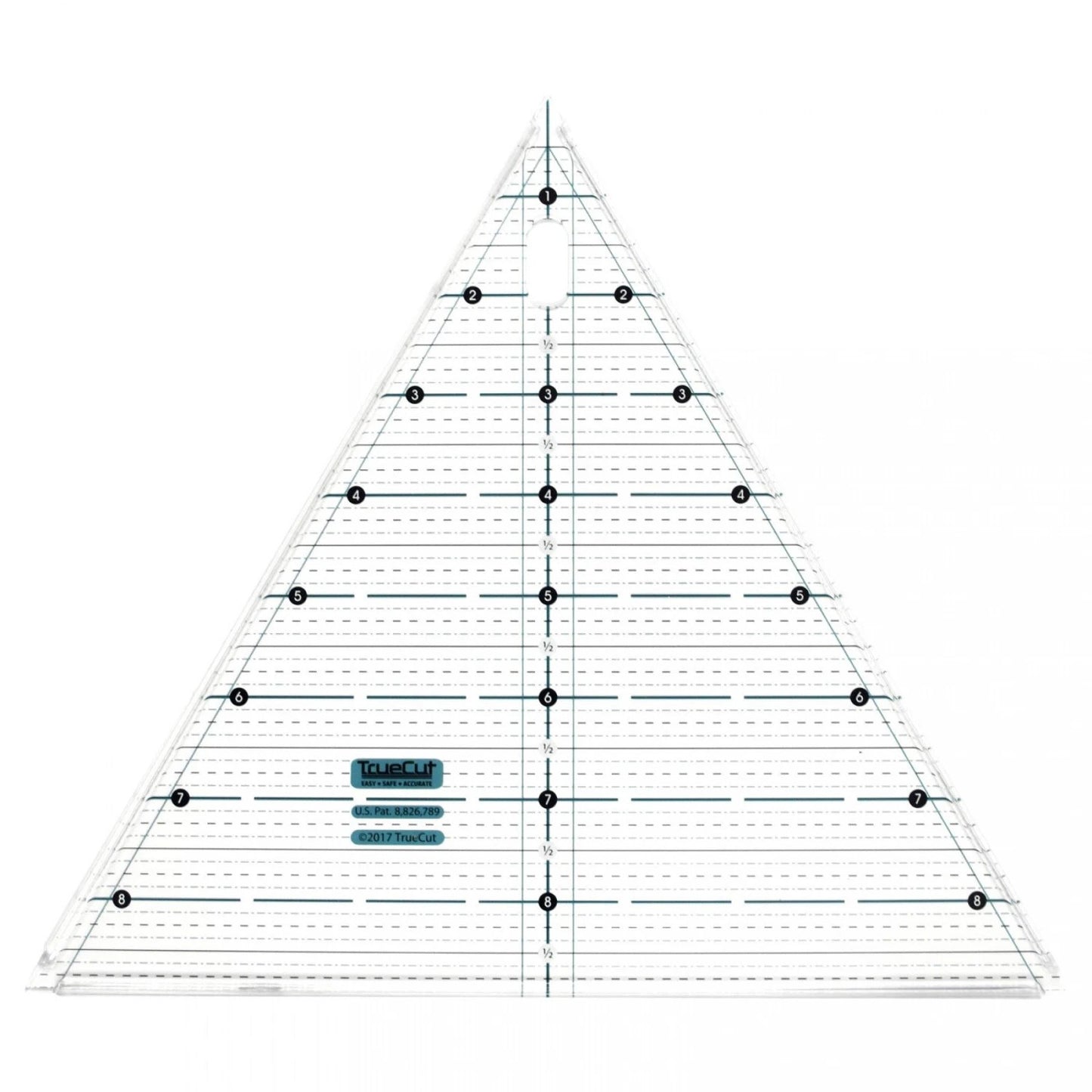 TrueCut - Règle patchwork 60° Equilateral