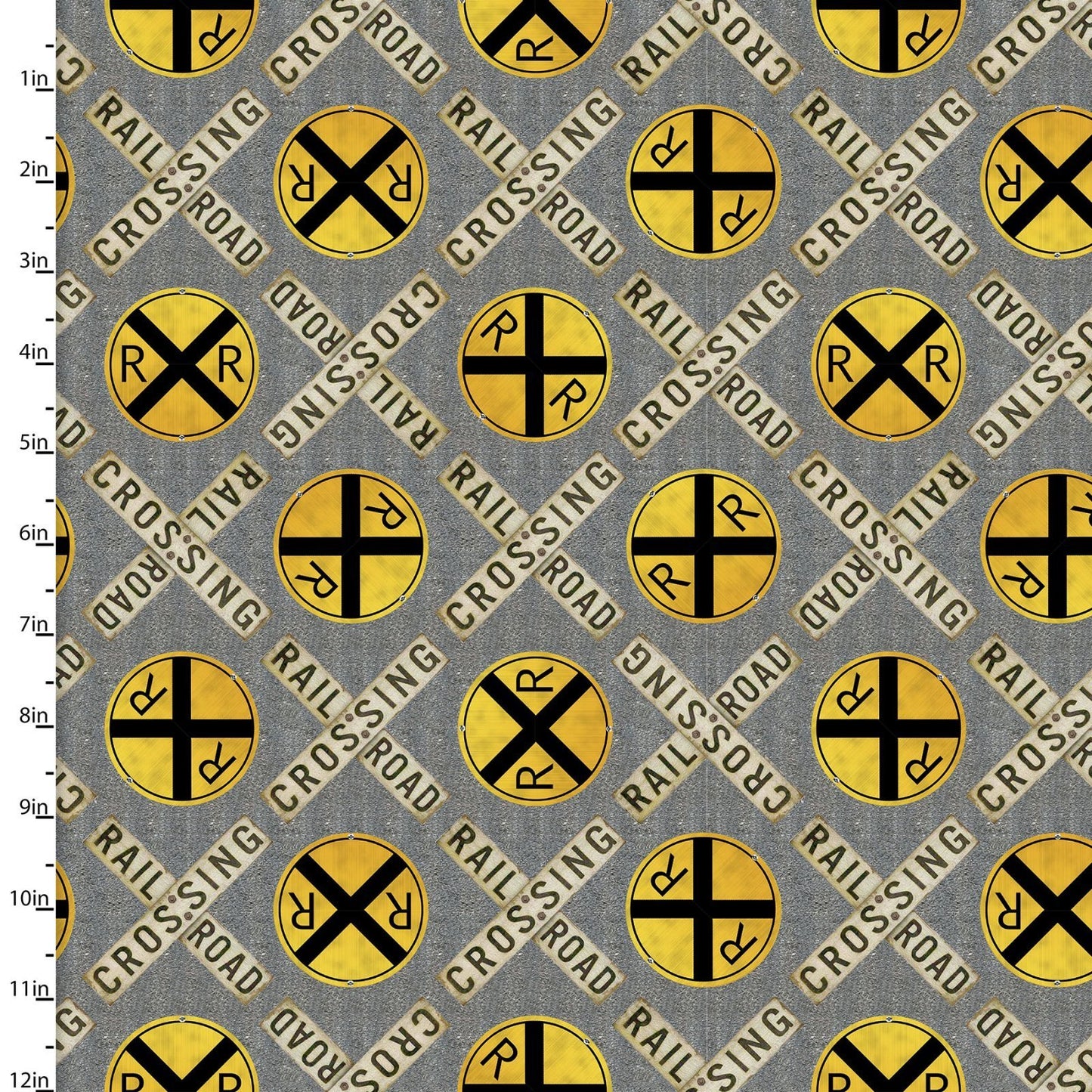 Autumn Steam - Railroad Signs - Licence To Quilt