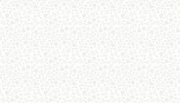 Essentials - Doodle Ditzy White/White - Licence To Quilt