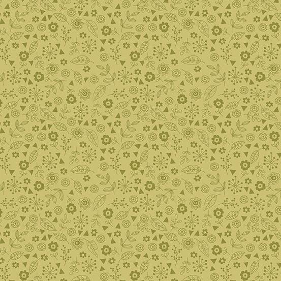 Forest - Doodle Ditzy Green - Licence To Quilt