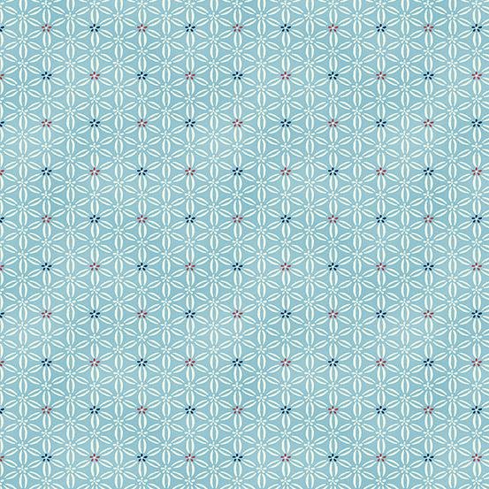 Tranquility - Trellis Blue - Licence To Quilt