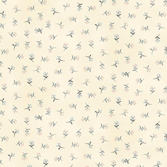 Tranquility - Sprig Silver - Licence To Quilt