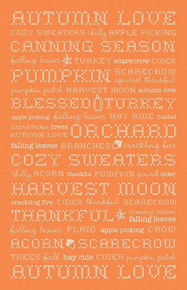 Autumn Love Tea Towel Set - Serviettes de table - Licence To Quilt