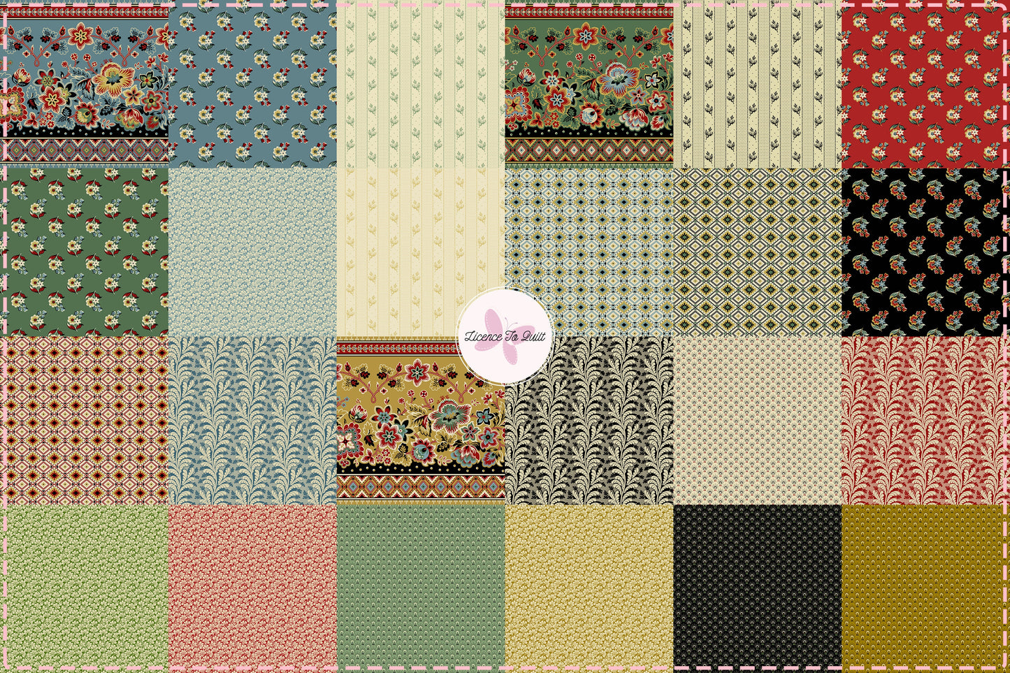 Le Chateau - Adam Blue - Licence To Quilt