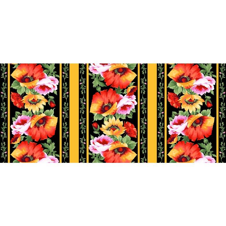 Blooms Of Beauty - Poppy Lane Yellow - Licence To Quilt