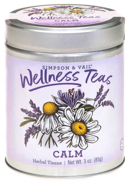 Wellness Teas :  Calm - Thé bien-être à base de plantes calmantes - Licence To Quilt