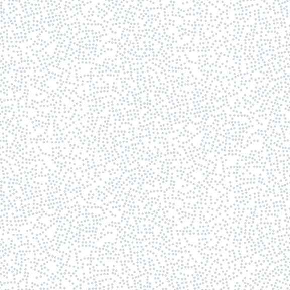 Quilters Flour - White on White Small Random Dots - Licence To Quilt