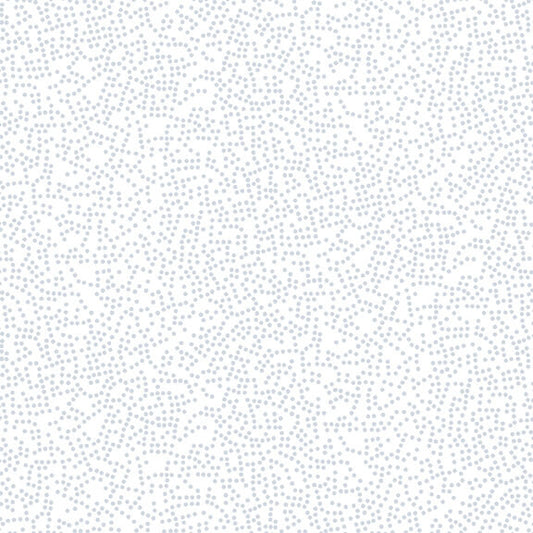 Quilters Flour - White on White Small Random Dots - Licence To Quilt