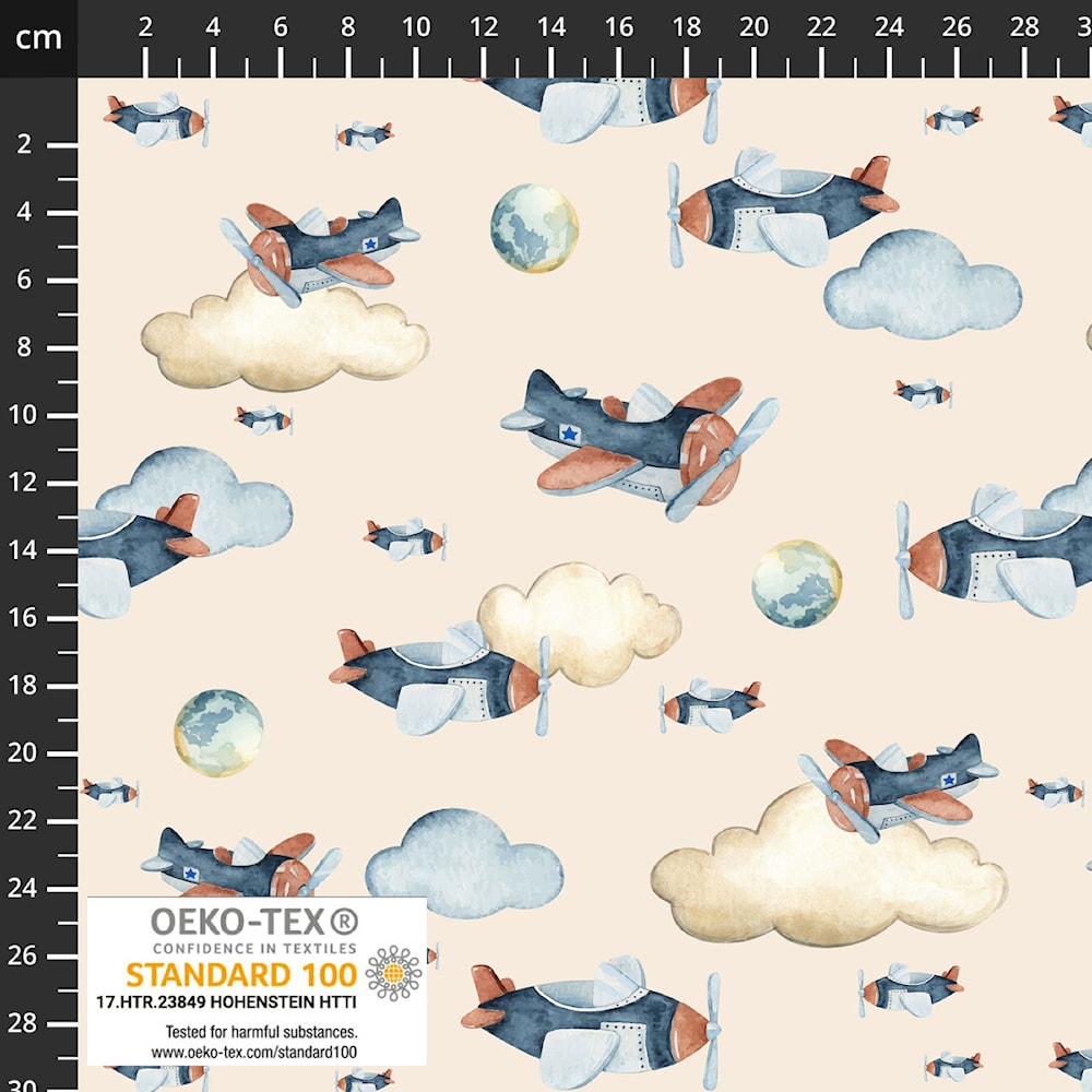 Avalana Jersey - Happy Sky - Licence To Quilt