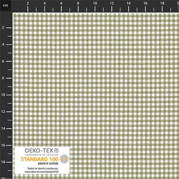 Nordsø 2750 - Green Checks - Licence To Quilt