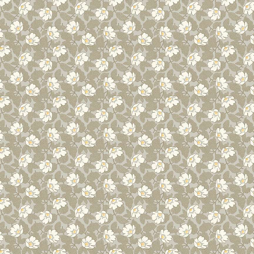 Abloom - Poppymallow Stone - Licence To Quilt