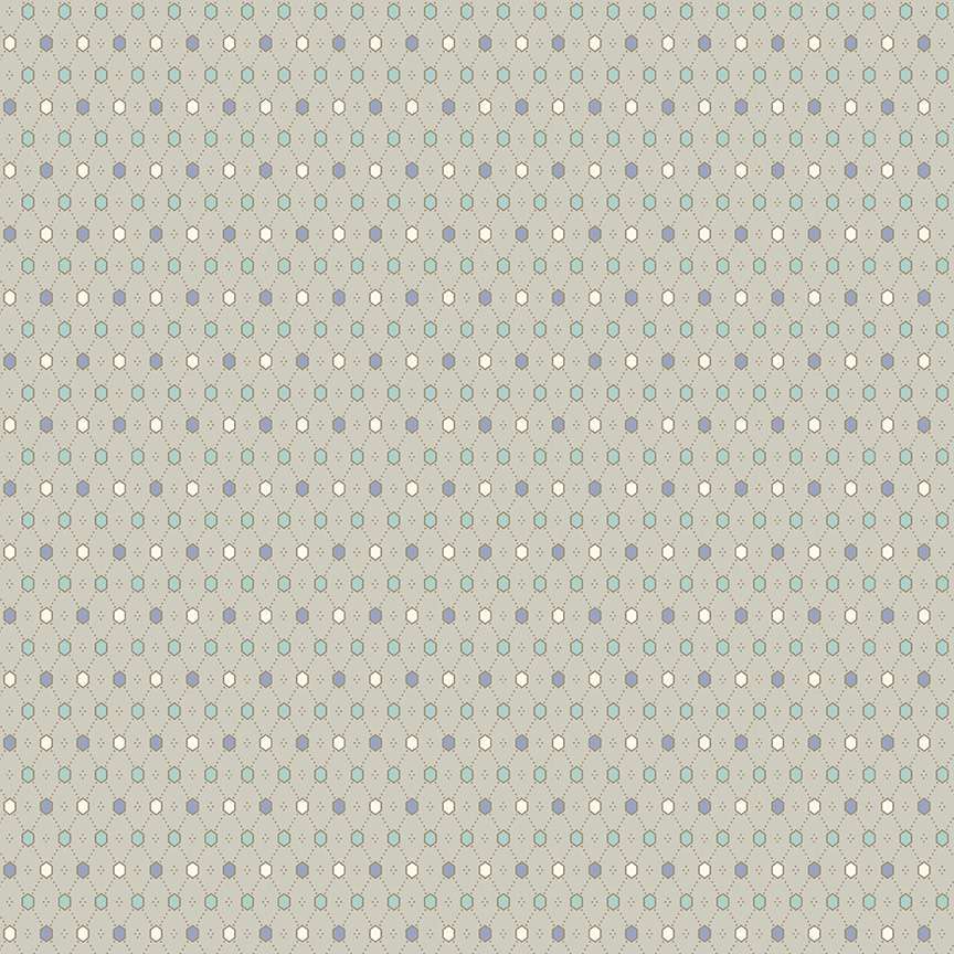 Abloom - Diamond Mesh Stone - Licence To Quilt