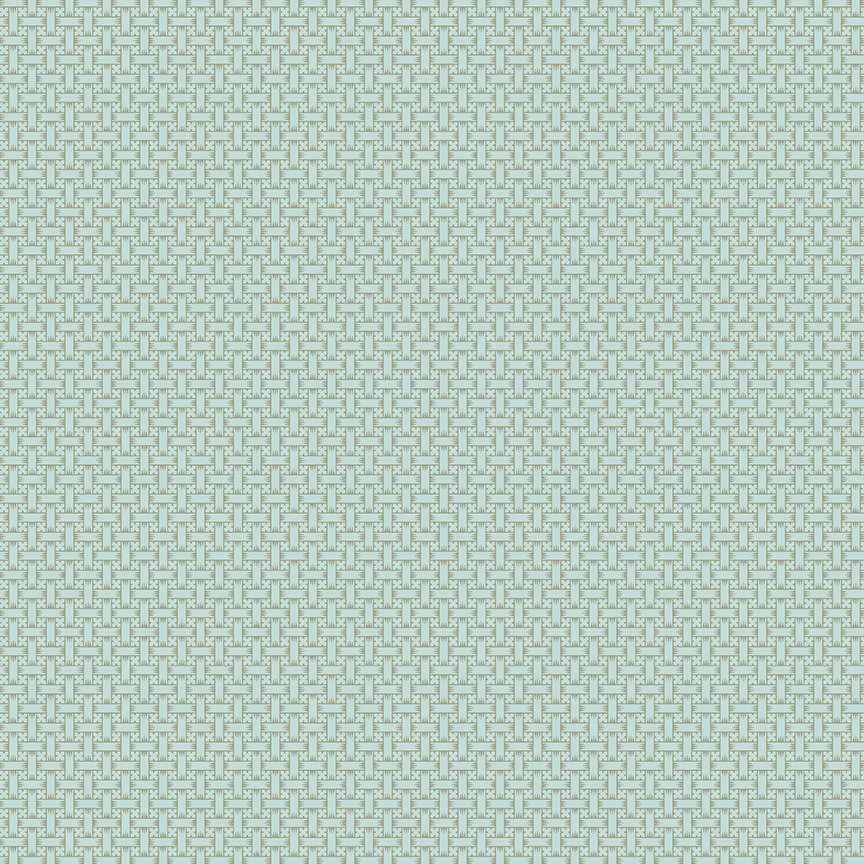 Abloom - Basketweave Teal - Licence To Quilt