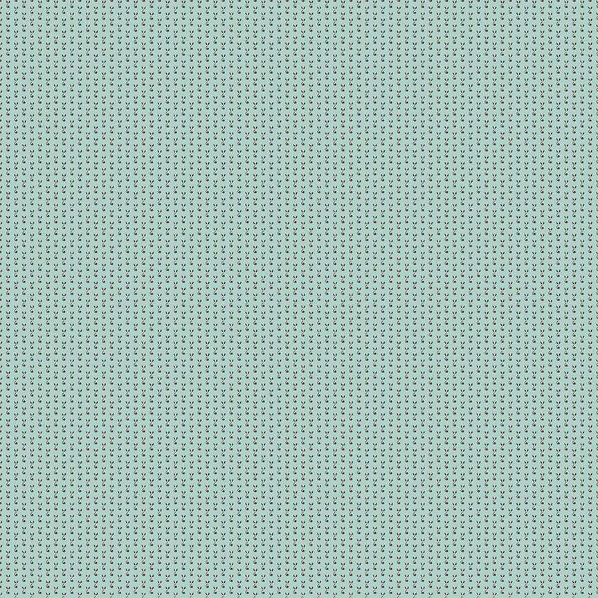 Abloom - Seedlings Teal - Licence To Quilt