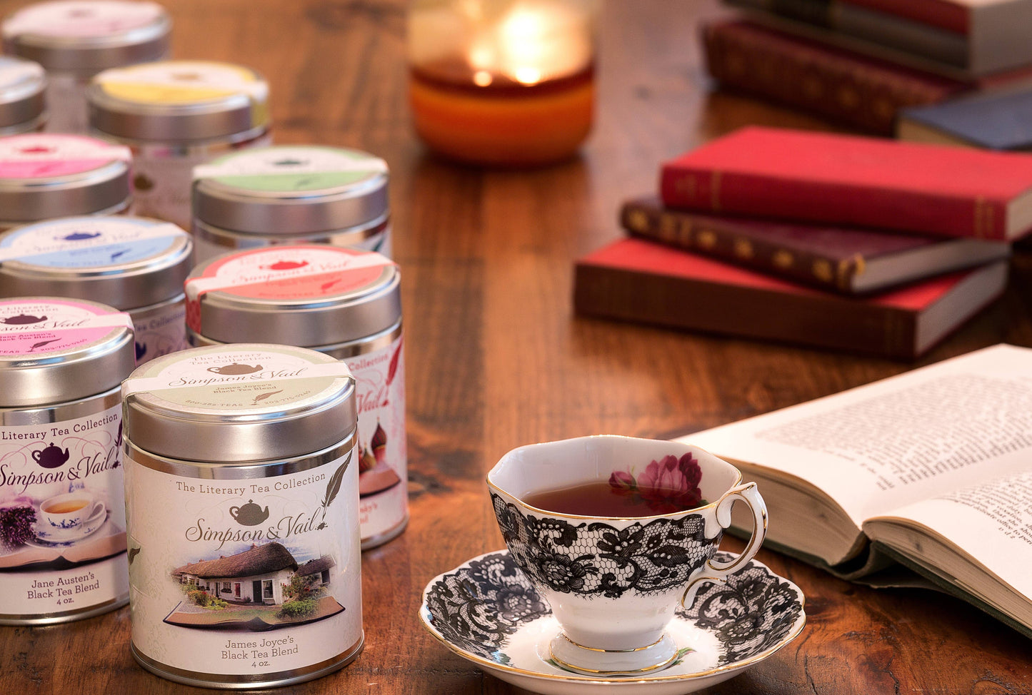 Literary Teas - Mélange de thé noir de Jane Austen - Licence To Quilt