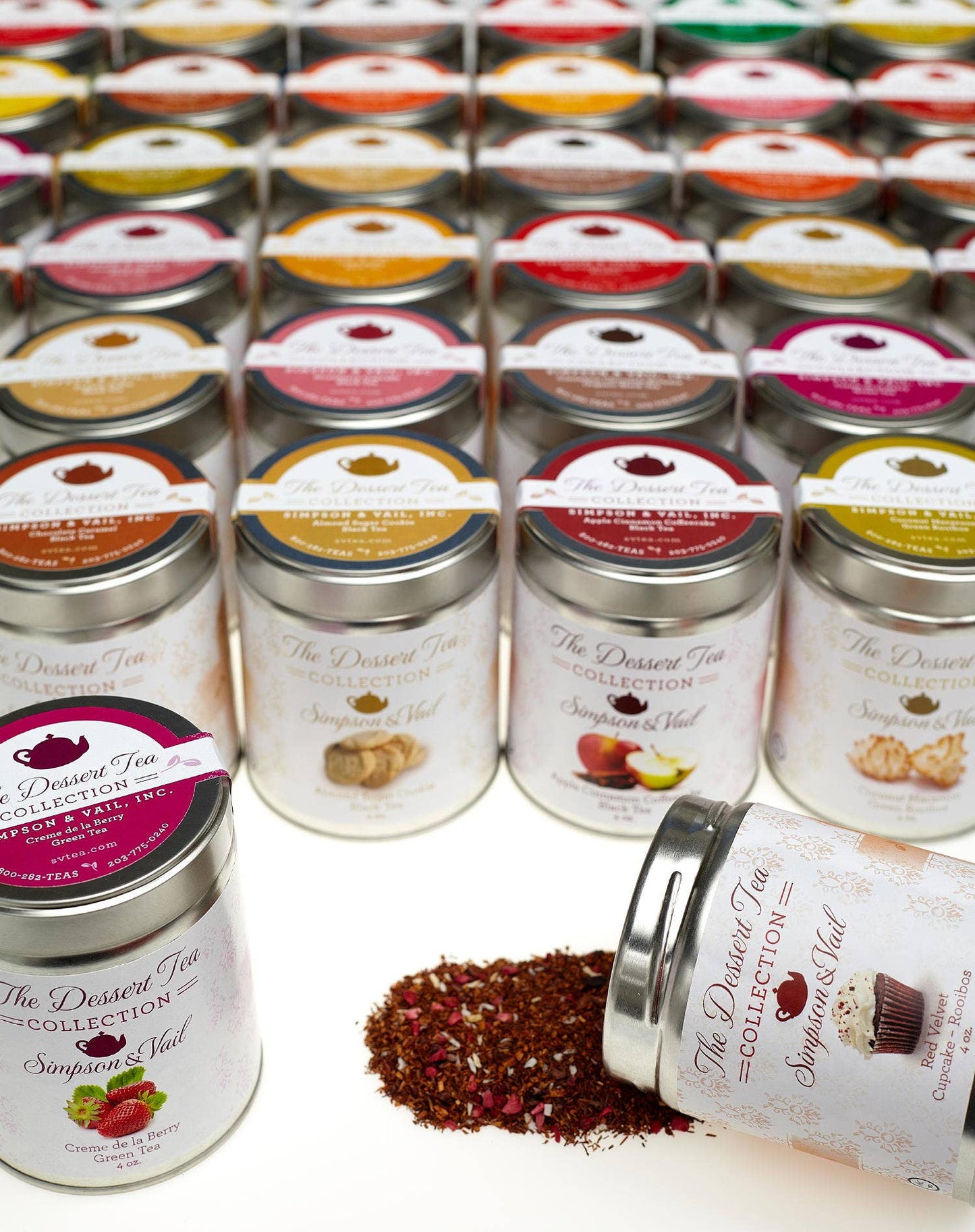 Dessert Teas : Tisane Rooibos arôme sablé au caramel et noix - Licence To Quilt
