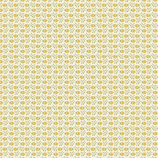 Fleur Nouveau -  Rosehip Yellow - Licence To Quilt