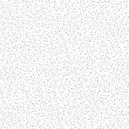 Quilters Flour - White on White Berries - Licence To Quilt