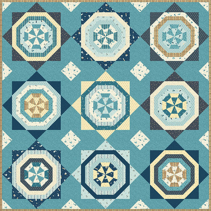 Caribbean Star - patron quilt PDF