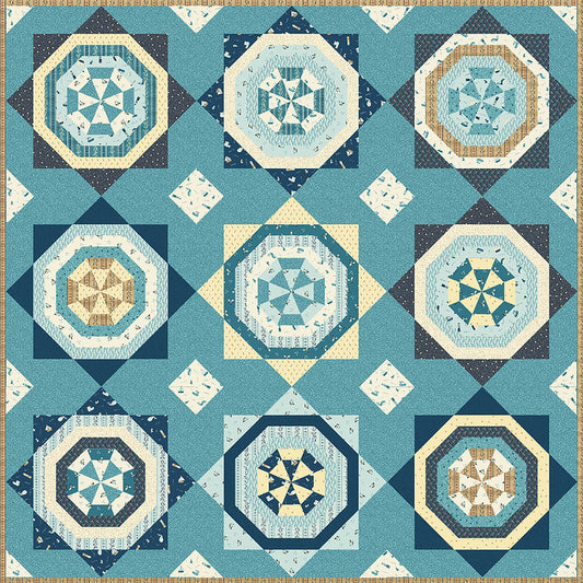 Caribbean Star - patron quilt PDF