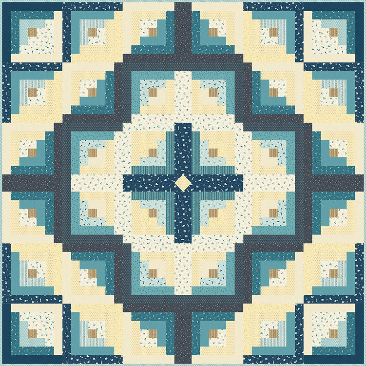 Driftwood - patron quilt format PDF