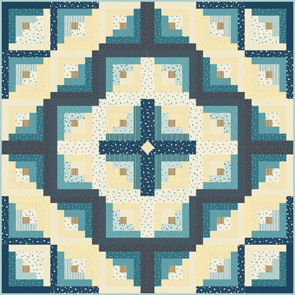 Driftwood - patron quilt format PDF