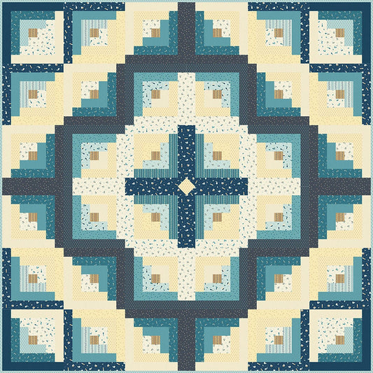 Driftwood - patron quilt format PDF