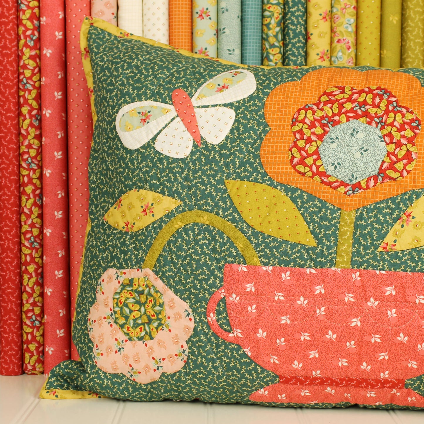 Back & Forth - Maple Leaf - Pear - Licence To Quilt