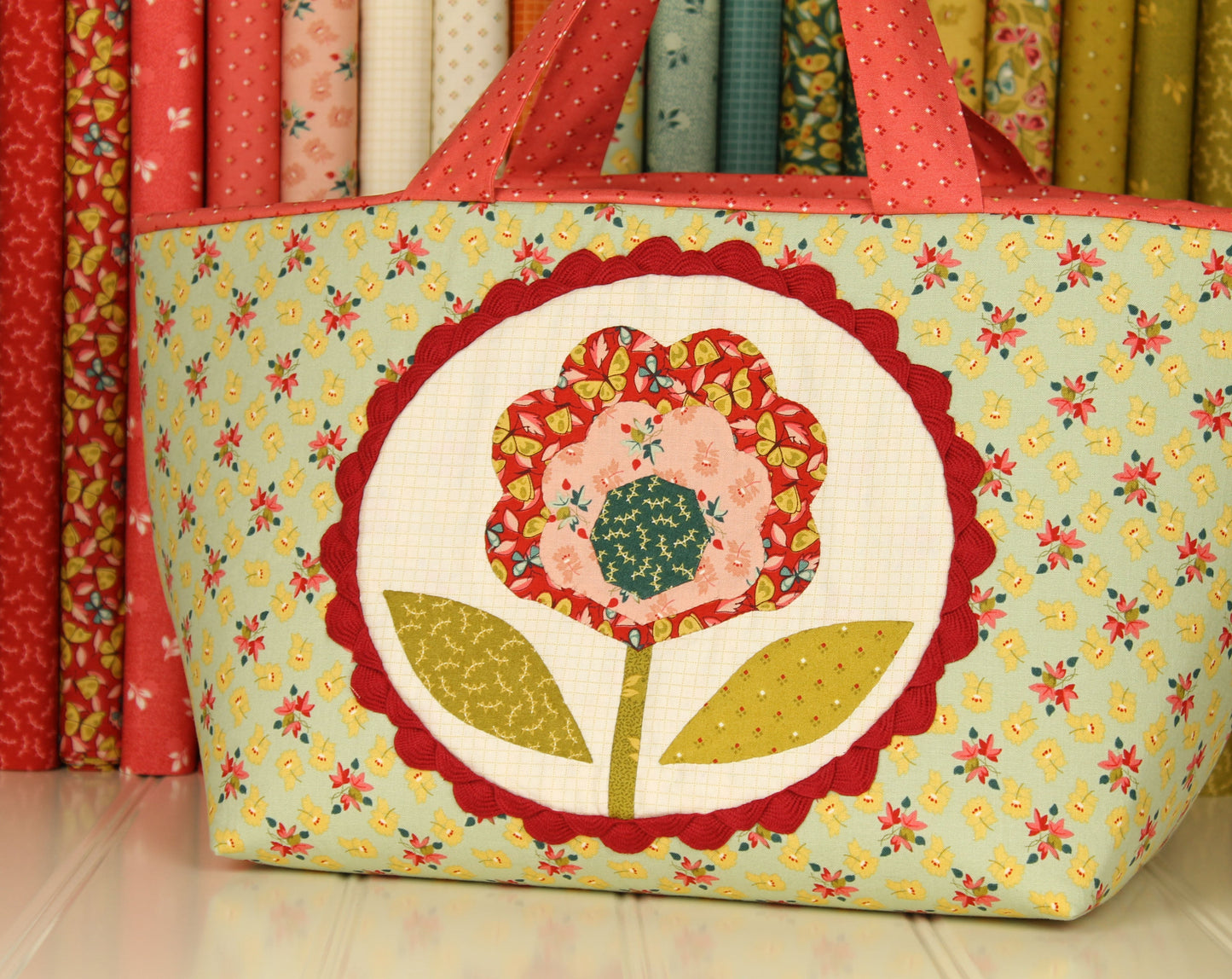 Back & Forth - Maple Leaf - Pear - Licence To Quilt