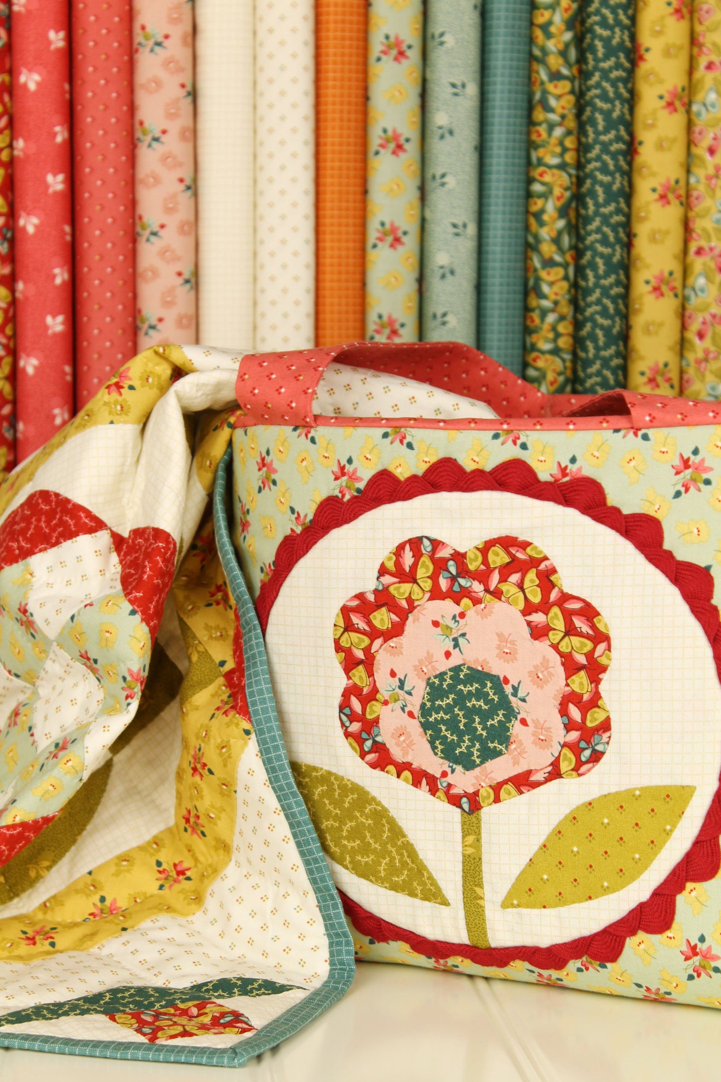 Back & Forth - Maple Leaf - Pear - Licence To Quilt