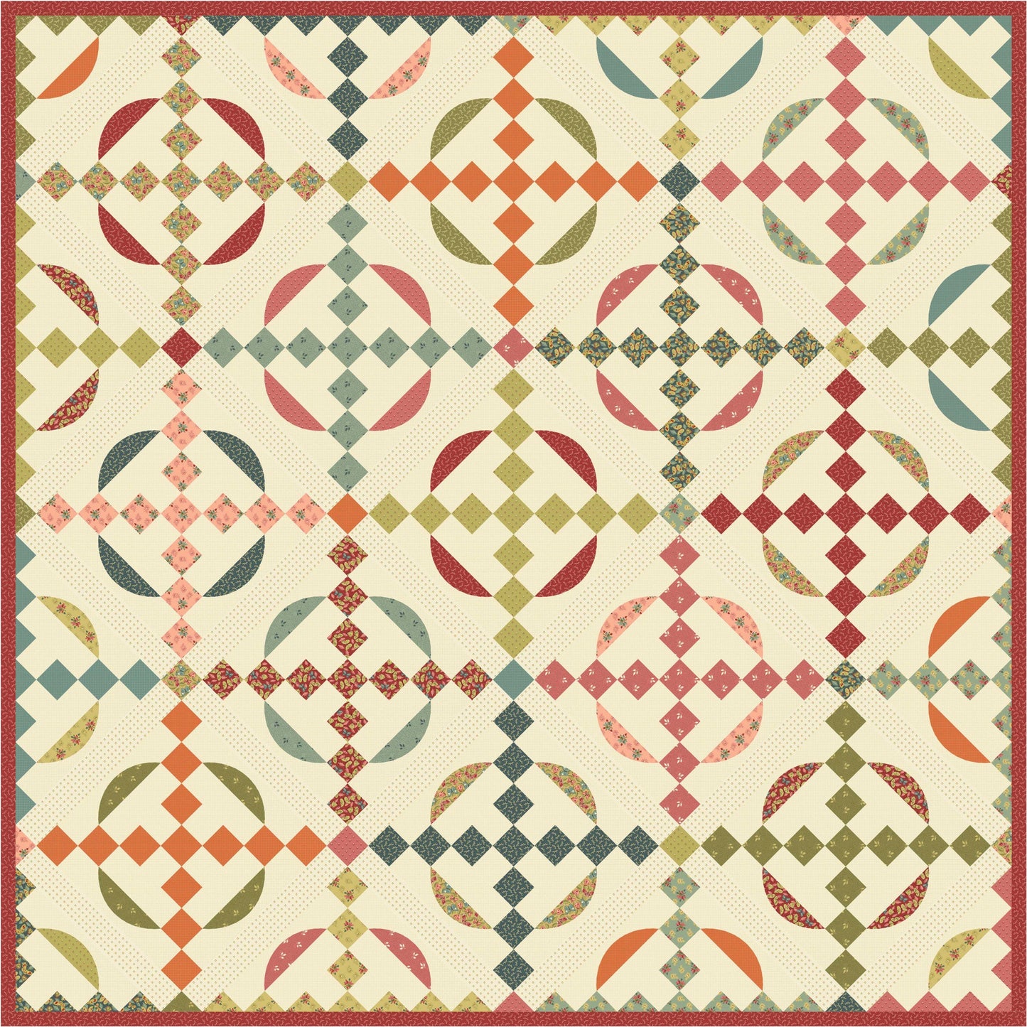 Back & Forth - Butterflies - Deep Blue - Licence To Quilt