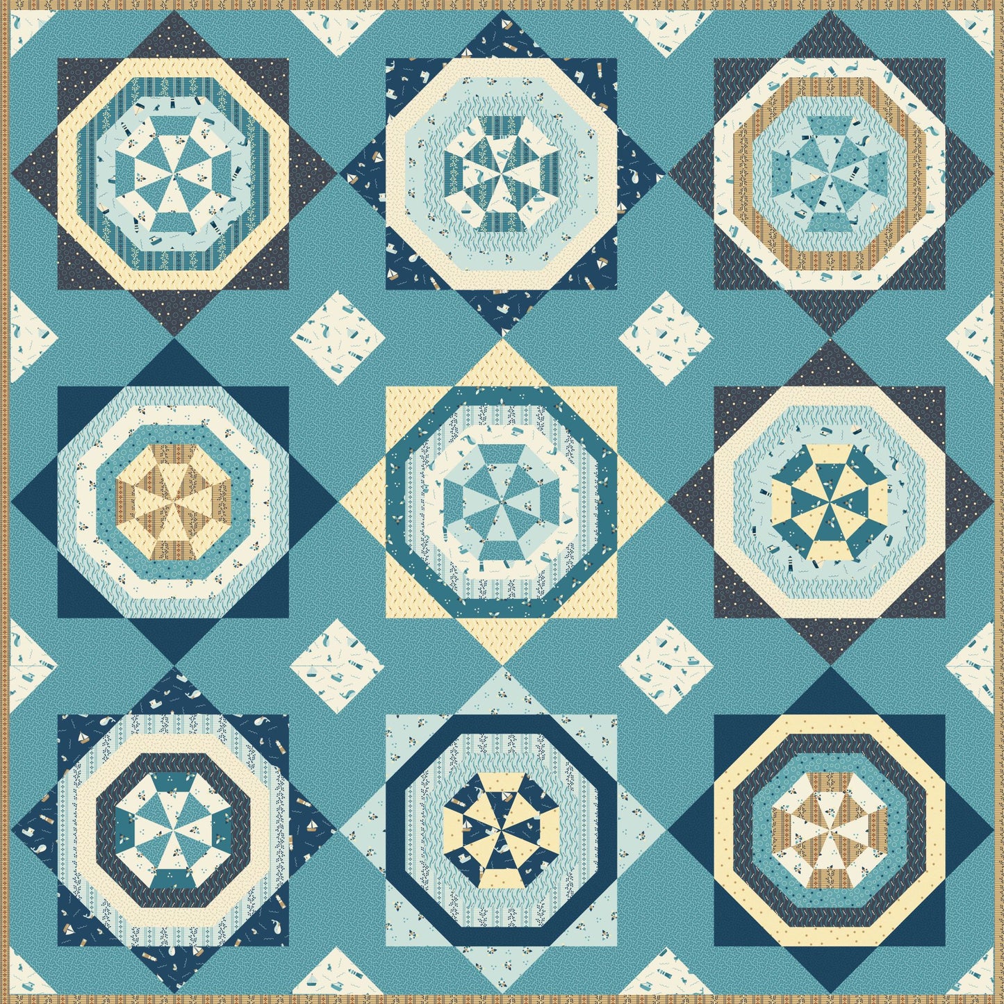 Sands of Time - Bubbles - Fountain Blue