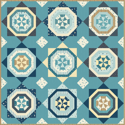 Sands of Time - Bubbles - Fountain Blue