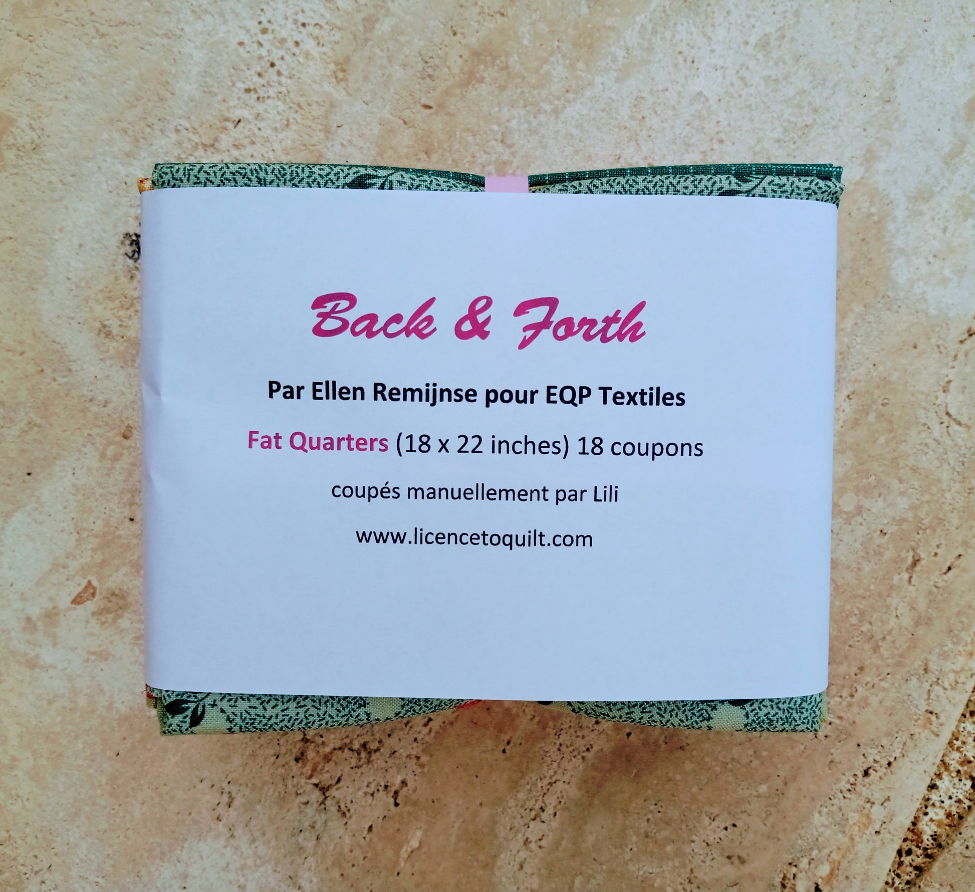 Back & Forth - Fat Quarter (18) - Licence To Quilt