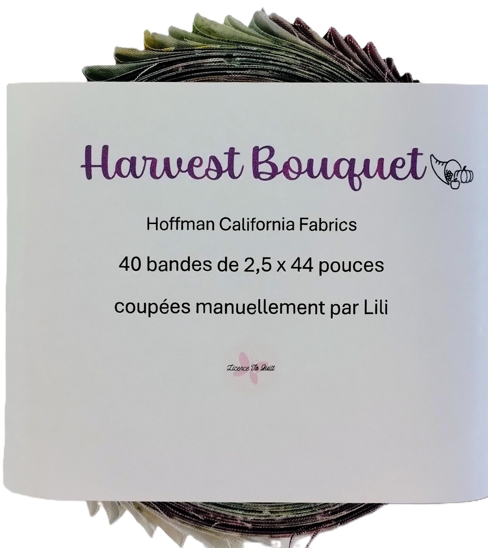 Harvest Bouquet - Jelly Roll (40 bandes) - Licence To Quilt