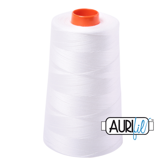 Aurifil Mako 50 - Natural White - cône - Licence To Quilt