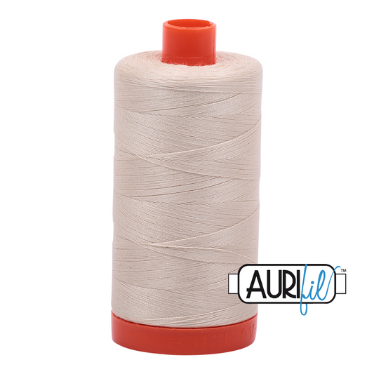 Aurifil Mako 50 -  Light Beige - Licence To Quilt