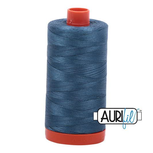 Aurifil Mako 50 - Smoke Blue - Licence To Quilt