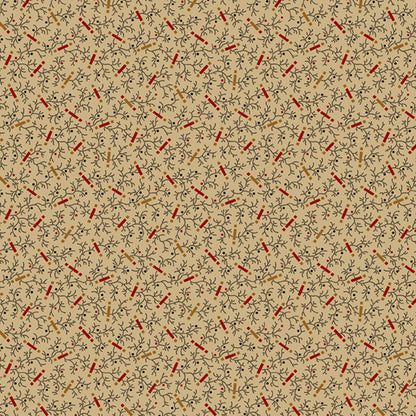 Butternut & Peppercorn II - Pick Up Sticks Beige - Licence To Quilt