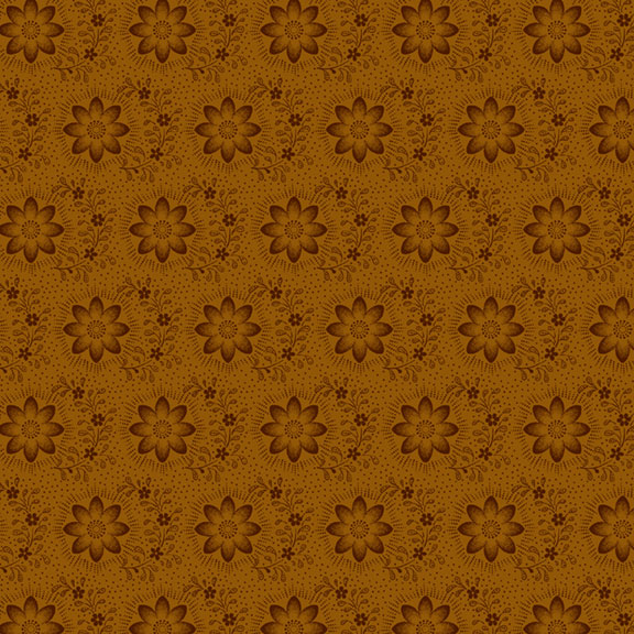 Butternut & Peppercorn II - Sun Star Rust - Licence To Quilt