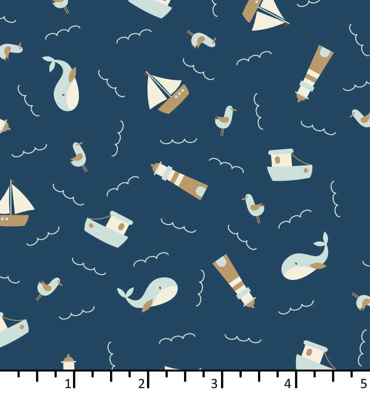 Sands of Time - Beside The Seaside - Prussian Blue