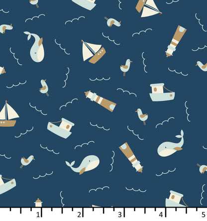 Sands of Time - Beside The Seaside - Prussian Blue