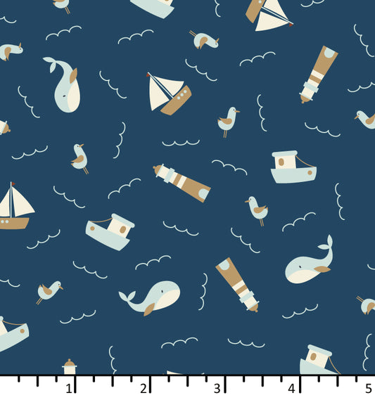 Sands of Time - Beside The Seaside - Prussian Blue