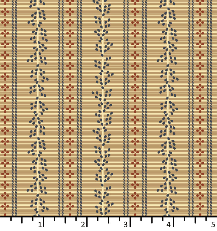 Sands of Time - Coral - Biscuit Brown