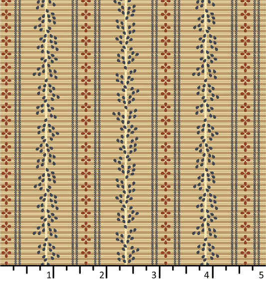 Sands of Time - Coral - Biscuit Brown