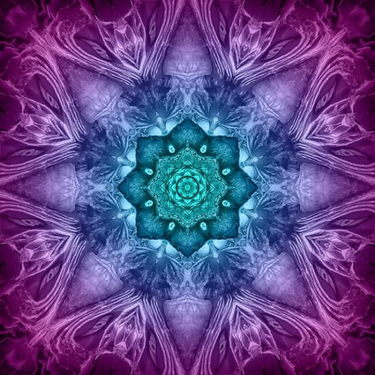 Dream Big Kaleidoscope Panel - Aurora - Licence To Quilt