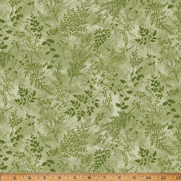 Harvest Bouquet - Foliage Olive - Licence To Quilt