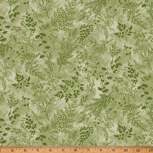 Harvest Bouquet - Foliage Olive - Licence To Quilt